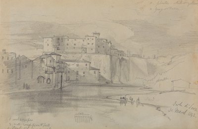Sora-sziget, 1842. március 31. alkotó: Edward Lear