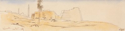 Karnak, 1867. február 24. (545) alkotó: Edward Lear