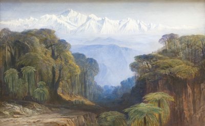 Kinchinjunga alkotó: Edward Lear