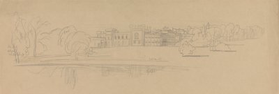 Knowsley Hall alkotó: Edward Lear