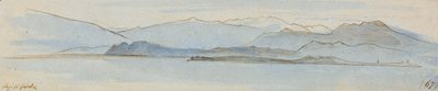 Garda-tó alkotó: Edward Lear