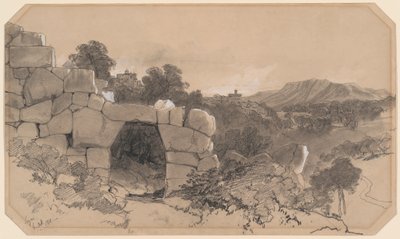 Táj jelek közelében alkotó: Edward Lear