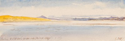 Sabooa felé tekintve; 1867. február 1., reggel 9:30 (311) alkotó: Edward Lear