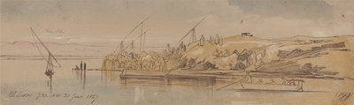 Luxor, 1867. január 20., 7:30 (199) alkotó: Edward Lear