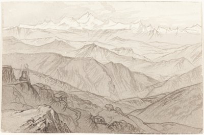 A Kinchinjunga-hegy (All Things Fair) alkotó: Edward Lear