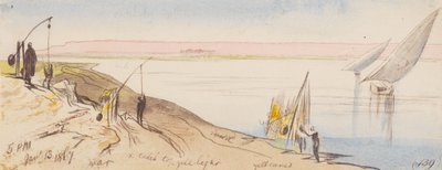 Közel[]; 1867. január 13., délután 5 óra (139) alkotó: Edward Lear