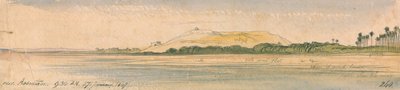 Assouan közelében alkotó: Edward Lear