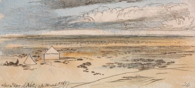 Beer El Abt közelében alkotó: Edward Lear