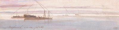 Mesghouneh közelében alkotó: Edward Lear