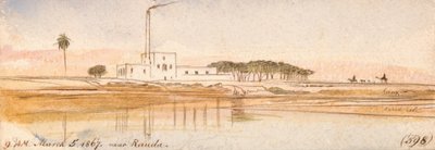 Rauda közelében alkotó: Edward Lear