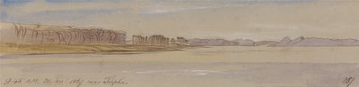 Tápiószecső közelében, 1867. január 31. 9:45 (287) alkotó: Edward Lear