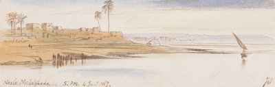 Nesle Melaghara; 1867. január 4., délután 5 óra (70) alkotó: Edward Lear