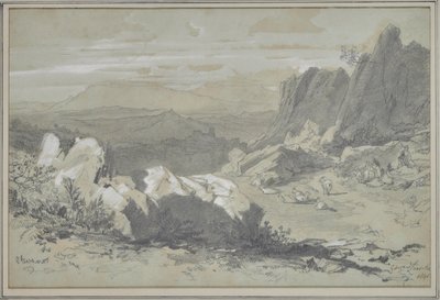 Olevano alkotó: Edward Lear