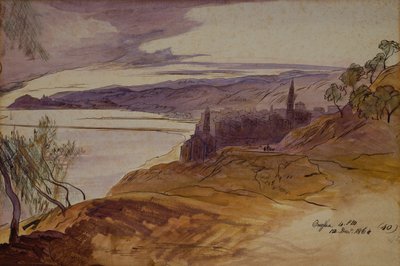 Oneglia alkotó: Edward Lear