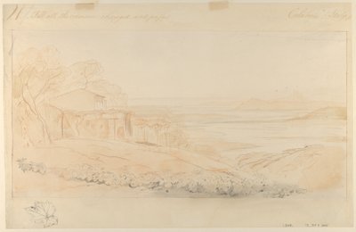 Pentedatelo, Calabria, Olaszország alkotó: Edward Lear