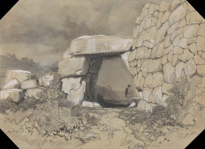 Segni, 1838. október 6. alkotó: Edward Lear