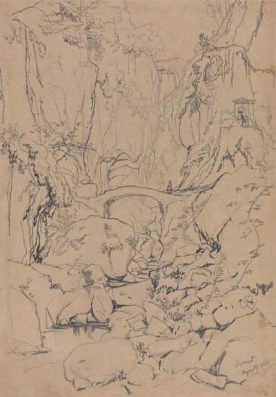 Sorrento alkotó: Edward Lear