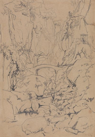Sorrento alkotó: Edward Lear