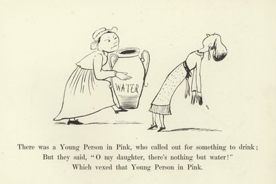 Volt egy fiatal Pinkben, aki inni kért alkotó: Edward Lear