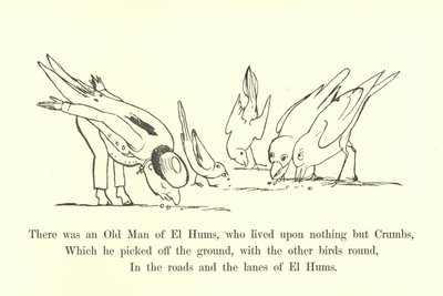 Volt egy El Hums-i Öreg, aki nem máson élt, mint Morzsákon alkotó: Edward Lear