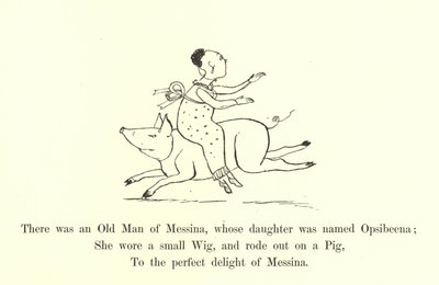 Volt egy Messinai Öreg, akinek a lányát Opsibeenának hívták alkotó: Edward Lear