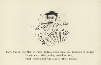 Volt egy háromhídi öregember, akinek a figyelmét Midges elterelte alkotó: Edward Lear