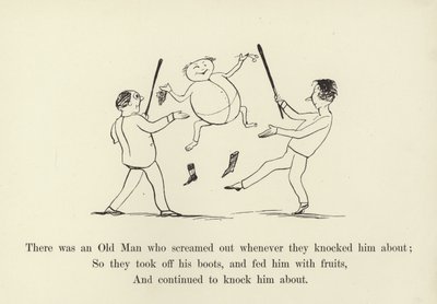 Volt egy Öreg, aki felsikoltott, valahányszor megkopogtatták alkotó: Edward Lear