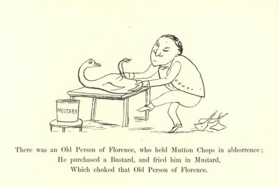 Volt egy régi firenzei ember, aki irtózatosan tartotta a birkaszeletet alkotó: Edward Lear