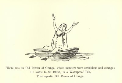 Volt egy öreg Grange-i ember, akinek a modora skroobos és furcsa volt alkotó: Edward Lear