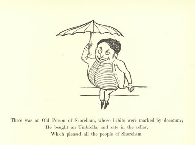 Shorehamban volt egy Öreg Személy, akinek szokásait a tisztesség jellemezte alkotó: Edward Lear