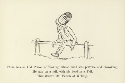 Volt egy öreg wokingi személy, akinek perverz és provokatív elméje volt alkotó: Edward Lear