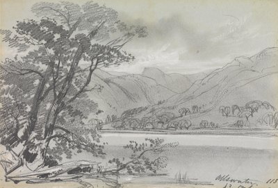 Ullswater alkotó: Edward Lear