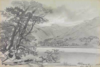Ullswater alkotó: Edward Lear