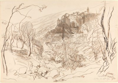 Kilátás Cerianára alkotó: Edward Lear