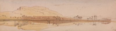 Kilátás a Nílusra alkotó: Edward Lear