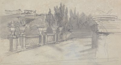 Villa Torlania, korábban Villa Conti, Erascati alkotó: Edward Lear