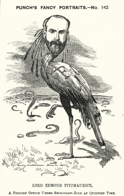 Punch rajzfilm: Edmond Fitzmaurice alkotó: Edward Linley (after) Sambourne