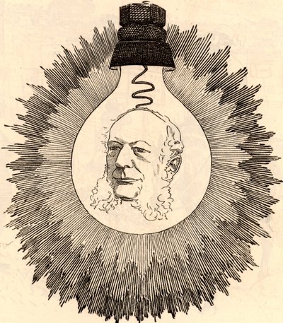 Charles William Siemens (1823-1883) alkotó: Edward Linley Sambourne