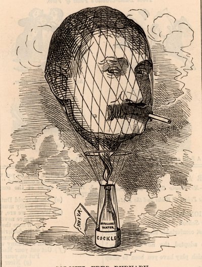 Frigyes Gustavus Burnaby alkotó: Edward Linley Sambourne