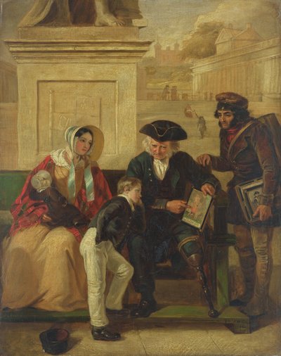 Aboukir veteránja, 1844 alkotó: Edward Matthew Ward