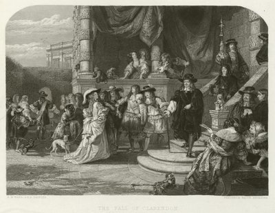 Clarendon bukása alkotó: Edward Matthew after Ward
