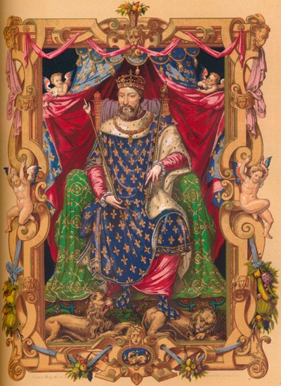 I. Ferenc francia király, 16. század, 1849. alkotó: Edward May