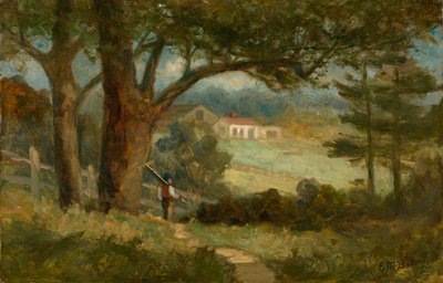 Hazafelé, 1895. alkotó: Edward Mitchell Bannister