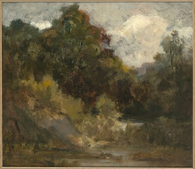 Tájkép (fák) alkotó: Edward Mitchell Bannister
