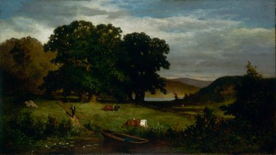Tölgyfák alkotó: Edward Mitchell Bannister