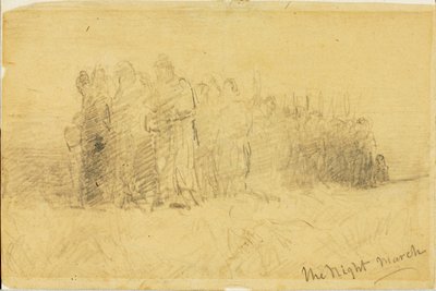Az éjszakai menetelés alkotó: Edward Mitchell Bannister