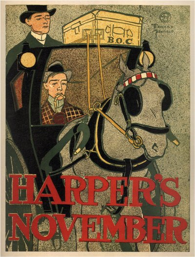 Harpers, 1896. november alkotó: Edward Penfield