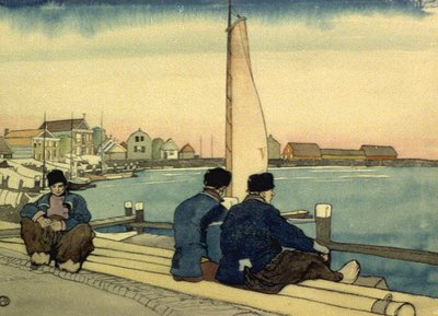 Várja a szelet és az árapályt alkotó: Edward Penfield