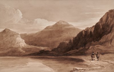 Táj figurákkal és hegyekkel alkotó: Edward Pretty
