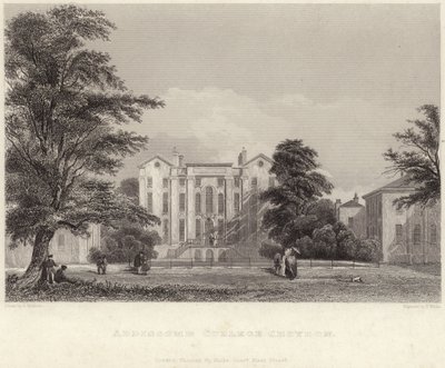 Addiscombe College Croydonban (metszet) alkotó: Edward Pritchett